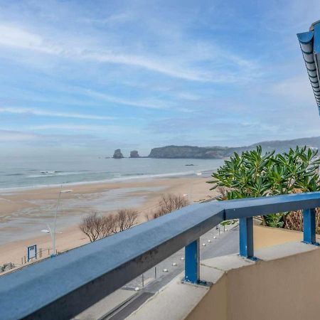 Appartement Rustique Face A La Mer A Hendaye Avec Balcon - Fr-1-2-294 Zewnętrze zdjęcie