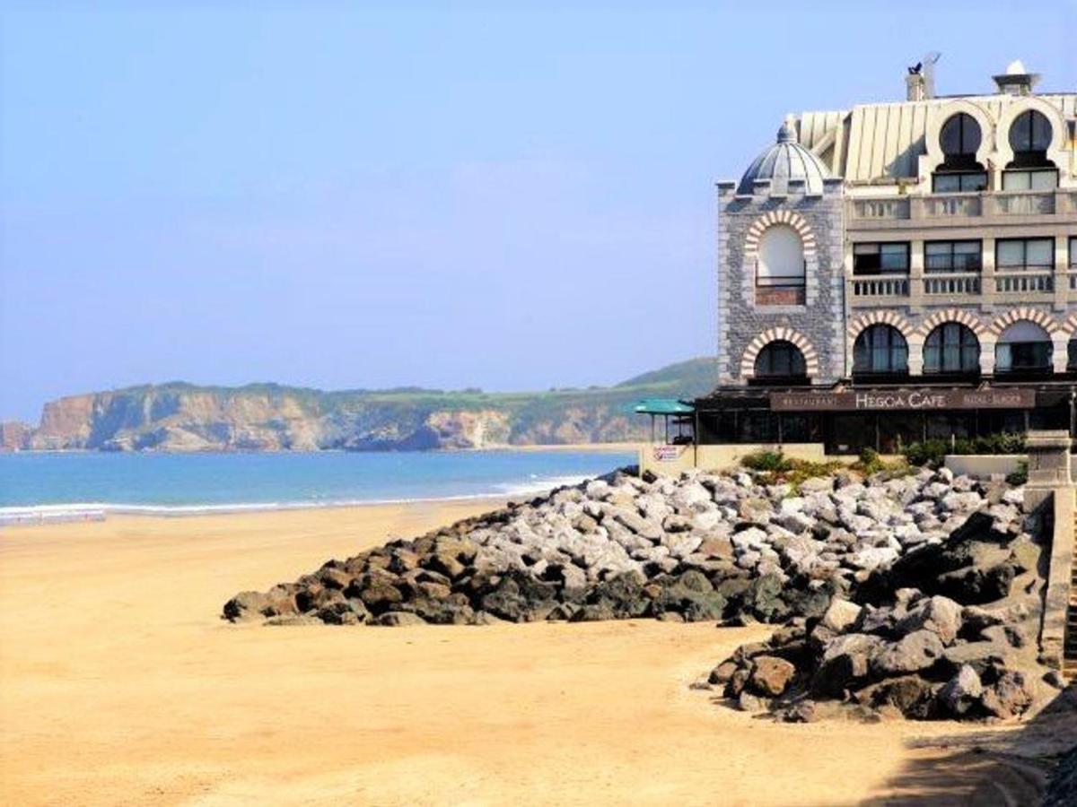 Appartement Rustique Face A La Mer A Hendaye Avec Balcon - Fr-1-2-294 Zewnętrze zdjęcie